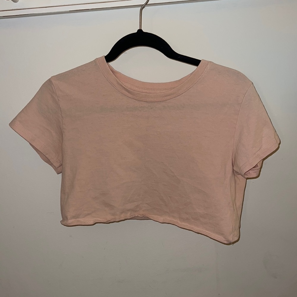 Pink Crop Top